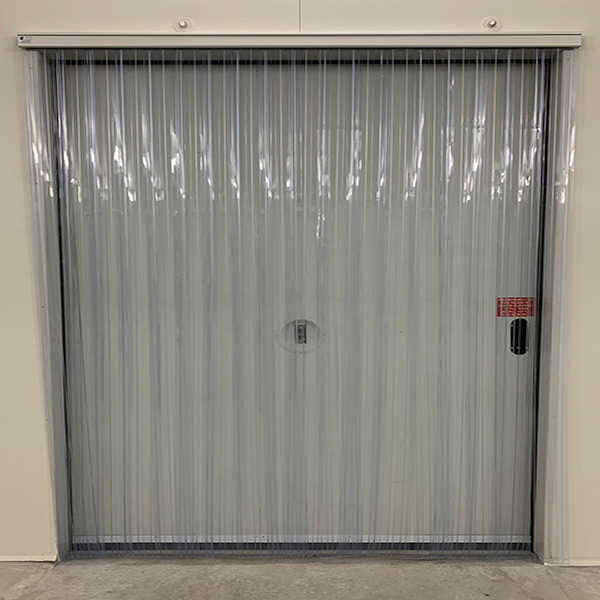 300 x 3mm Ribbed Clear PVC Strip Door (Custom Size) Austcold